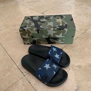 Valentino rockstar slides